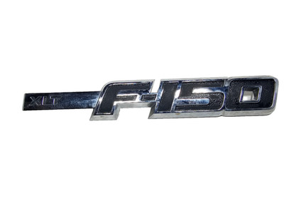 2009-2014 Ford F150 XLT Left Drivers Side Fender Emblem Badge 9L34-16B115-CD