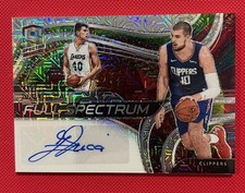 2020-21 Panini Spectra Full Spectrum Signatures Ivica Zubac Meta Auto /25 SSP