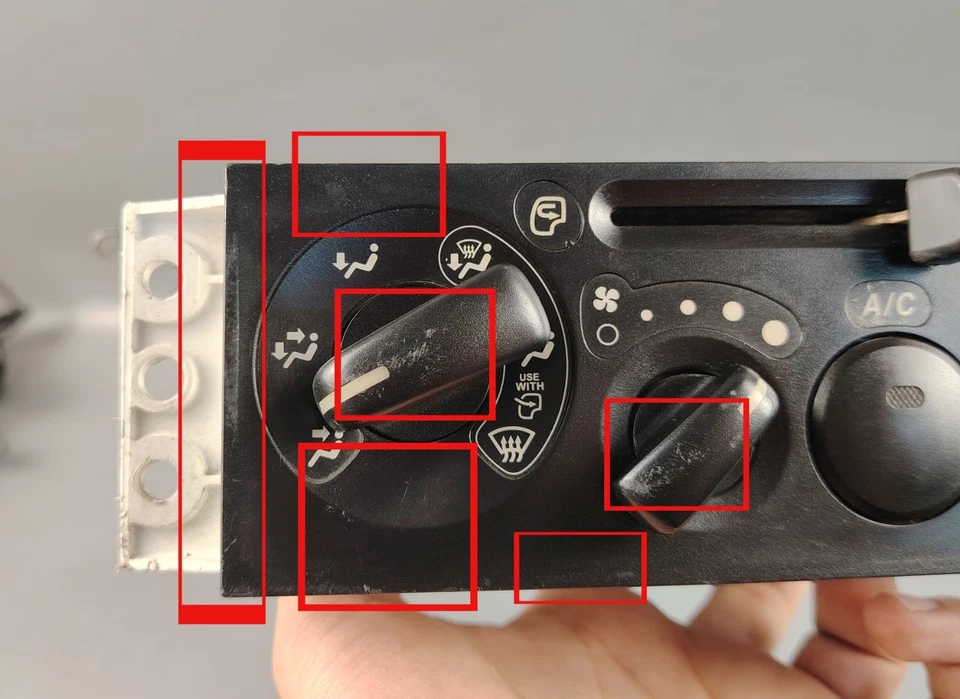 Isuzu NPR 2011 2020 AC/Heater Climate Controller Panel Switch Unit JDM OEM Used - Image 4 of 4