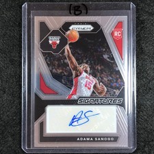 2023-24 Prizm ADAMA SANOGO Rookie Signatures Auto Base #SAN (B)