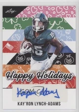 2025 Leaf Holiday Kay’Ron Lynch-Adams #BA-KLA Auto