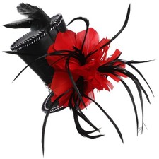 Mini Top Hat Headband Lightweight Fascinator Hairband Party Tea Wedding Costume