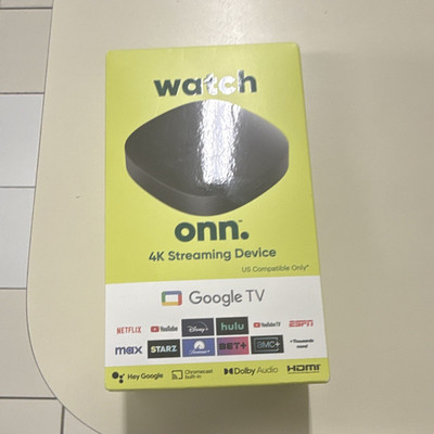 onn. 4K Streaming Device with Google TV HD Digital Dolby Audio 4K