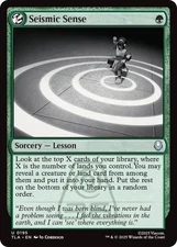 Seismic Sense U 195 Non-Foil MTG TLA Magic