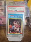 MICHAEL JORDAN 1988 FLEER BASKETBALL STICKER CARD #7 PSA 6 EX-MT BULLS P.OBE