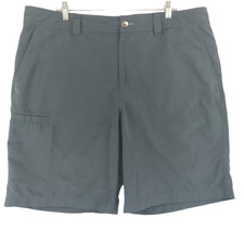 Orvis Men's 40x10 Fly Fishing Shorts Gray Poly Blend 5 Pocket