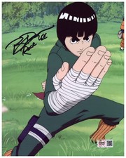 Brian Donovan Signed 8x10 Photo Naruto Rock Lee Autographed Zobie COA