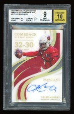 2021 Panini Immaculate Kyler Murray /25 Comeback Signatures ICS-KM BGS 9 10 Auto