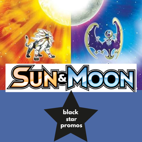 Pokemon Sun & Moon Black Star Promos 