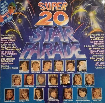 Roberto Blanco, Rex Gildo Super 20 Star Parade Ariola Vinyl LP