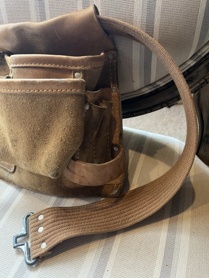 Craftsman Leather Sears NO.45143 bolsa de cinturón de herramientas Foto 3 de 4