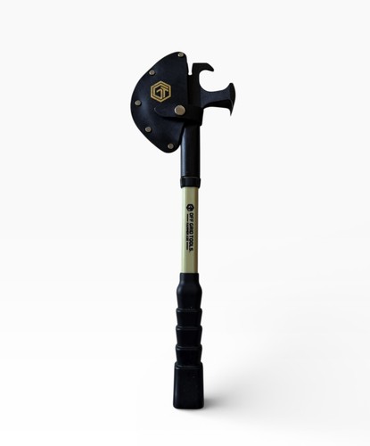 New Off Grid Tools Trucker's Friend Axe Survival Hatchet Hammer Chain Hook
