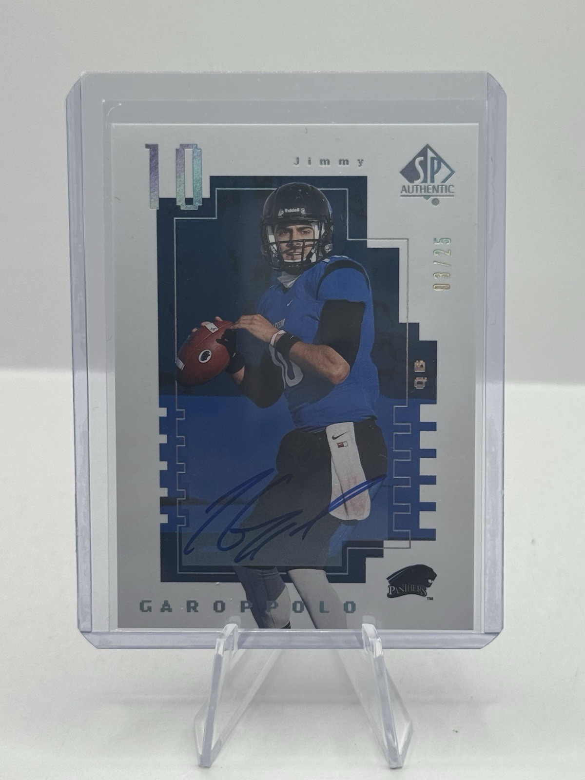 Jimmy Garoppolo SP Authentic Future Watch #FW20 Autograph