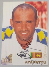 Marvin Atapattu Sri Lanka 1998-99 Select Cricket Signed Autograph Card