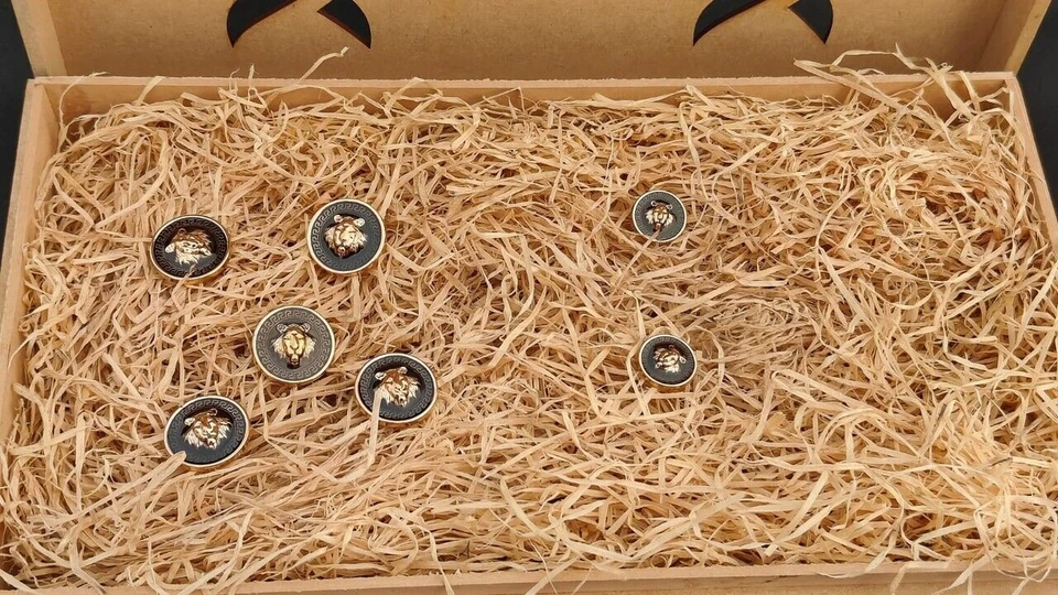 Single Shank Button Sewing Big & Small Plastic Buttons For Blazer Set of 2 Packs - Image 3 of 3