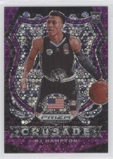2020 Panini Prizm Draft Picks Crusade Fast Break Purple 38/49 RJ Hampton #93 3wu