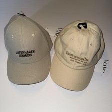 ZARA Kids NWT EMBROIDERED CAP Lot M 6-9 Years Youth Adjustable Hat Lot Of 2