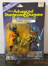 Vintage 1983 LJN Advanced Dungeons & Dragons Warduke Evil Fighter MOC Sealed NOS