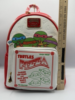 Loungefly Teenage Mutant Ninja Turtles Pizza Mini Backpack  display picture 1