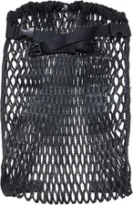 KVV Universal Golf Cart Organizer Polyester Net Mesh Storage Bag Black 
