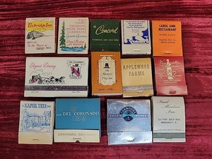 Vintage Matches Matchbook MIXED LOT Restaurant Hotel Casino Bars RESORT PUB+