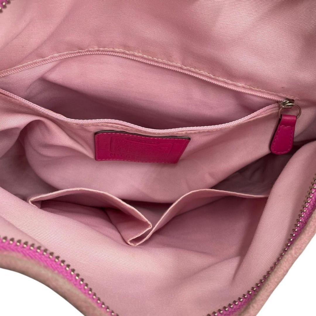 Coach Shoulder Bag One Shoulder Patchwork Signatu… - image 9