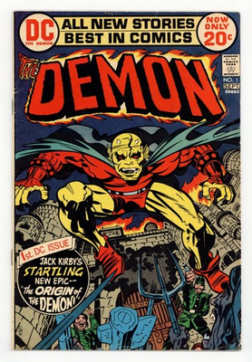 #ad #ad Demon #1 VG 4.5 1972 1st app. Etrigan the Demon $69.00