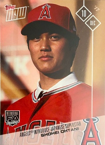 2017 Topps Now Off Season#OS-80 Shohei Ohtani