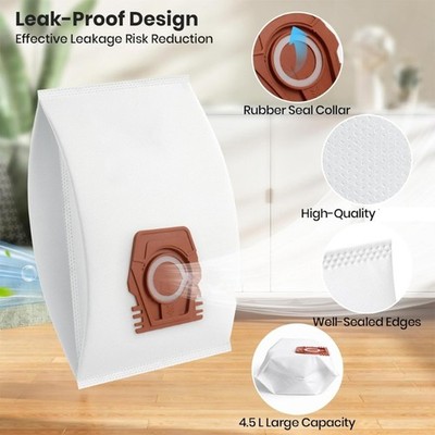 Easy Replacement Vacuum Cleaner Bag for M L S1 Series Vacuum Cleaner Accessory