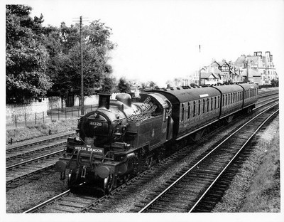 BR/LMS Ivatt Class 2 41320 Train COLWYN BAY LARGE Photograph Wales Railway 385