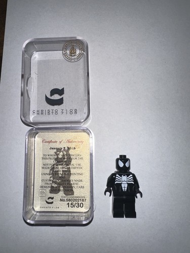 Christo 7108 Symbiote Spider-Man Custom 3rd Party Minifigure