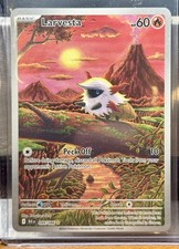 Pokemon Larvesta Illustration Rare Full Art Black Bolt 99/86 on eBay