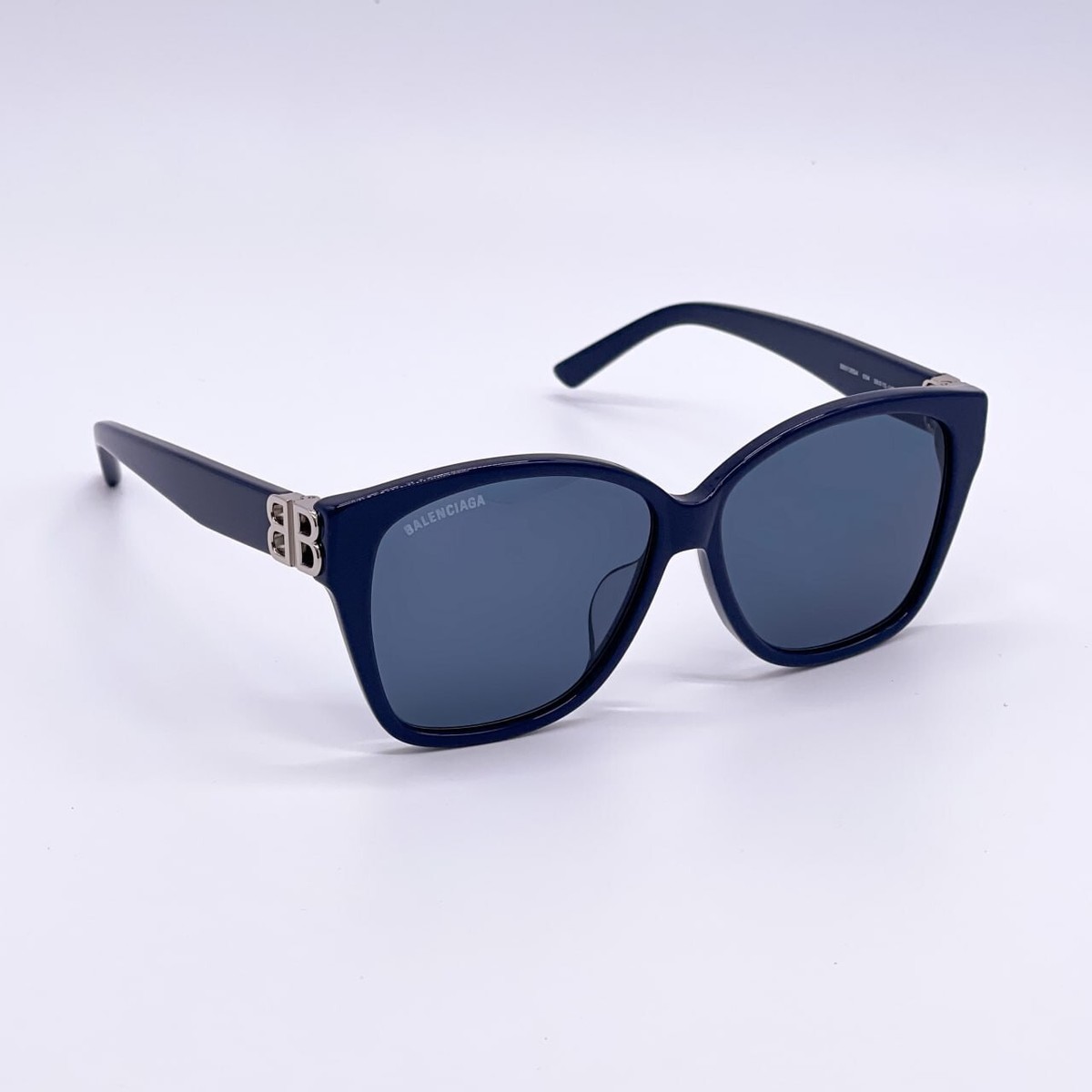 サングラス BALENCIAGA Woman Sunglasses Gnawed Blue BB0324SK 013 BALENCIAGA Woman Sunglasses Gnawed Blue BB0324SK 013 サングラス