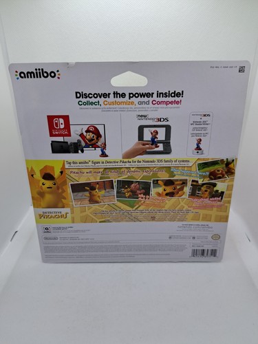 Brand New Detective Pikachu Amiibo - Picture 2 of 2