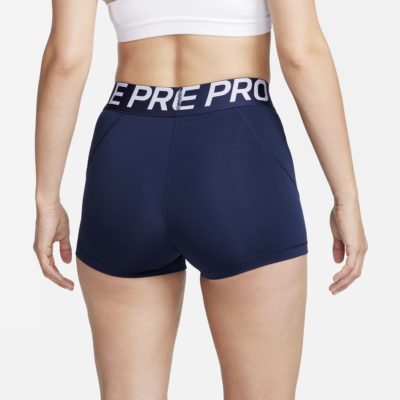 NEW Nike [XS] Women Pro 3'' Training/Volleyball Shorts, Obsidian Blue  AO9977-451