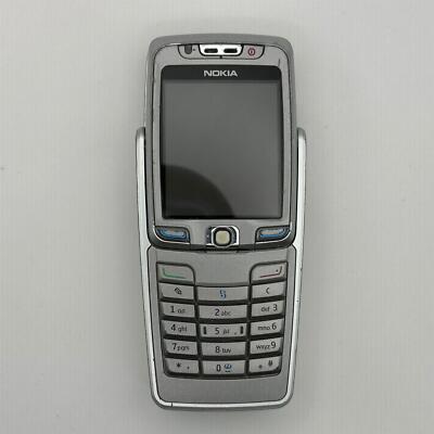 Nokia E70-1 silber (entsperrt) seltenes Business Handy - sehr guter Zustand