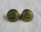 2x British Army:"DEVONSHIRE REGIMENT BRASS BUTTONS"(Small, 18mm, WW1-WW2 Period)