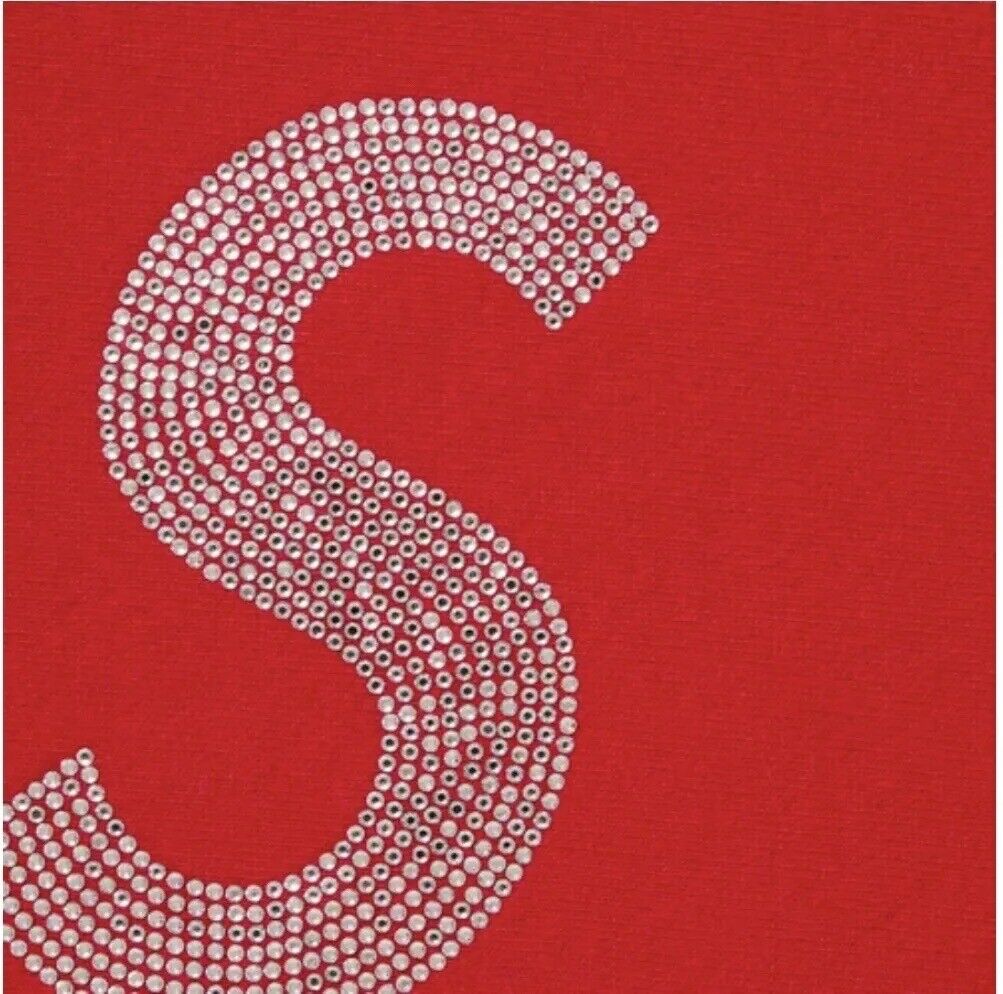 SUPREME SWAROVSKI S LOGO (RED LARGE) SS21 SWEATPANTS! NEW IN SUPREME SWAROVSKI S LOGO (RED LARGE) SS21 SWEATPANTS! NEW IN