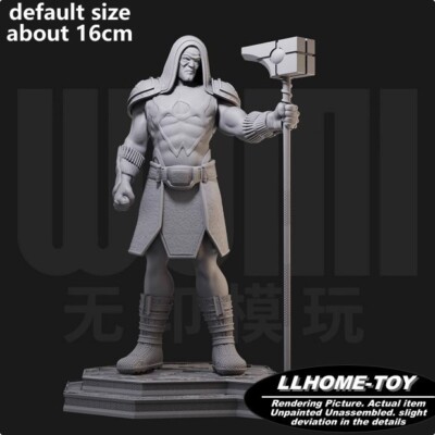 Anime Ronan Alien Villain Hammer Resin 3D Print GK Figure DIY Model Unpainted