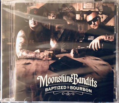 MOONSHINE BANDITS - Baptized In Bourbon (Factory Sealed CD, 2017)
