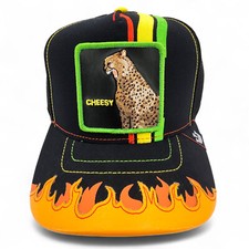 Goorin Bros The Farm Dangerously Cheesy Supercharged Cheetah Hat Snapback NEW