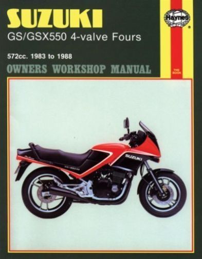 Suzuki GS/GSX550 4-Valve Fours (83 - 88) by Haynes Publishing (Paperback, 1989)