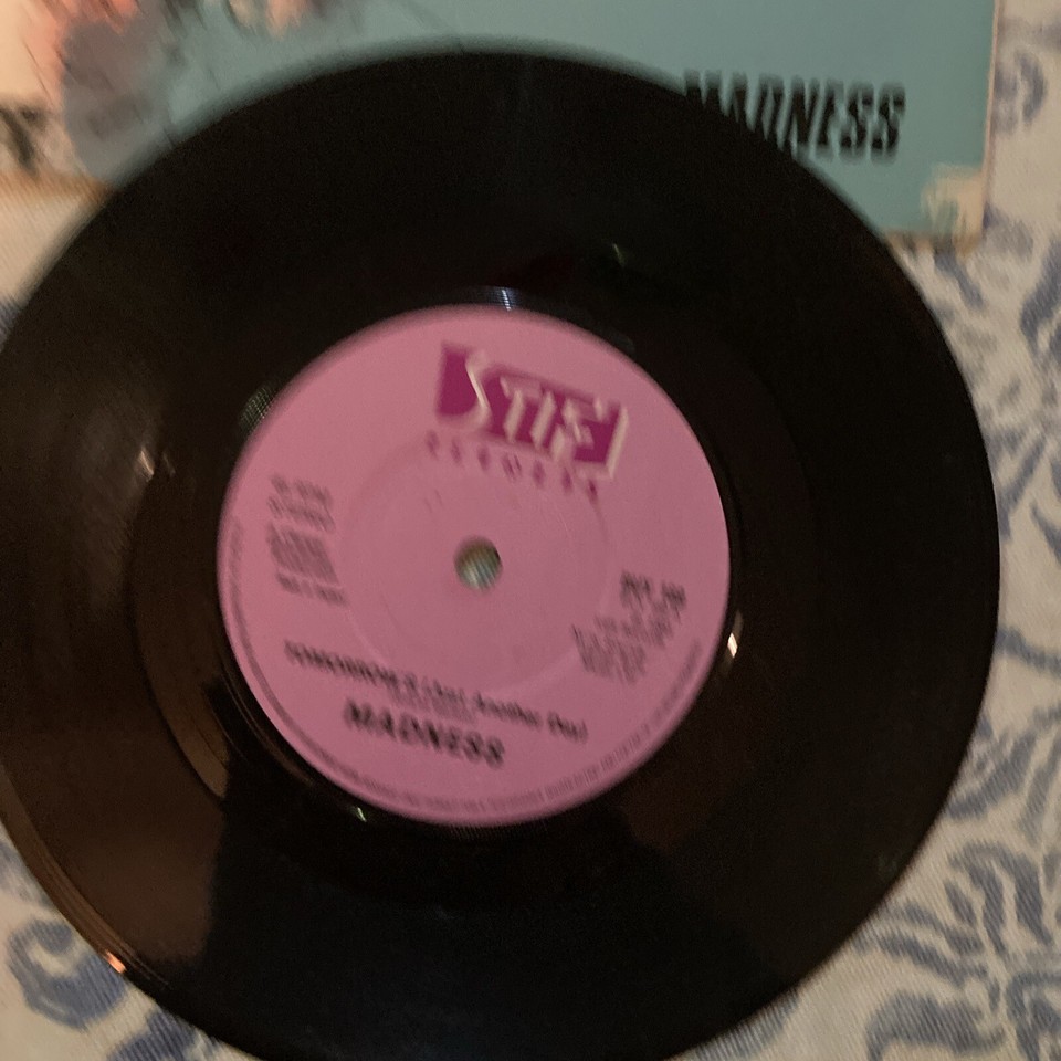 Madness Is All In The 7" STIFF BUY169 1983 UK issue P/Sleeve EX/VG+