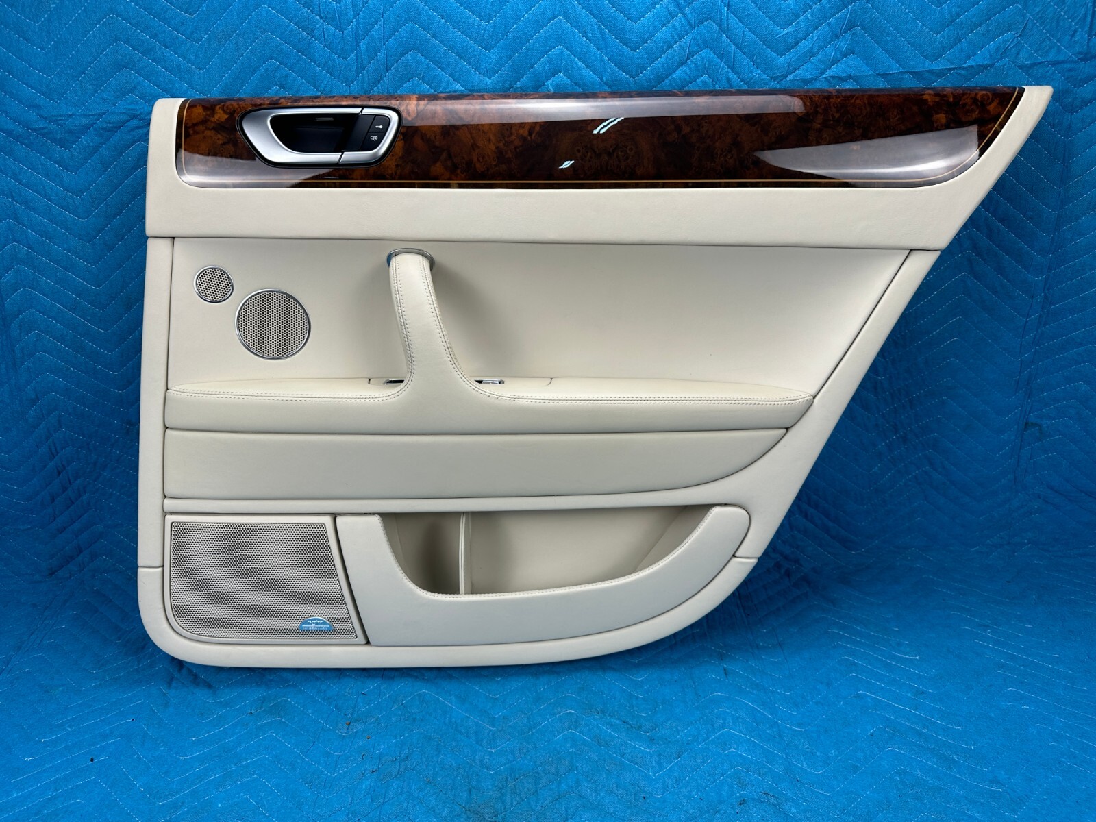 Bentley Flying Spur Rear Door Inner Trim Panel Passenger Side Ivory 2006-2012 OE
