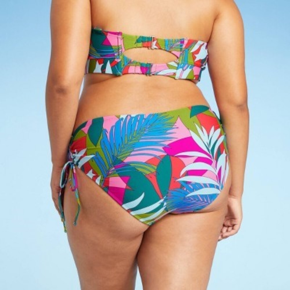 xhilaration tropical print swimwear