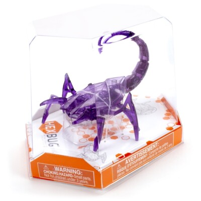 Hexbug Scorpion Robotic Creature Hex Bug Purple