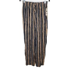 NWT Vintage Fritzi California Pants High Waist Light Weight Festival Flowy Pants