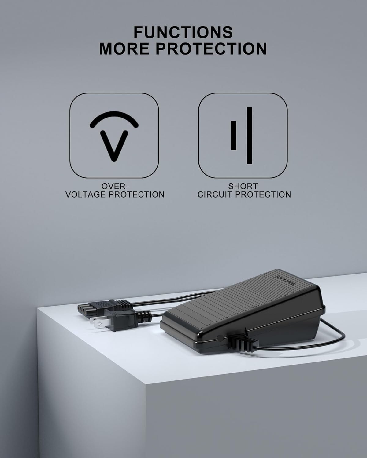 FOOT CONTROL+CORD for Janome 033770217 hd1000 hd3000 128 2212 7318 7933 3434d