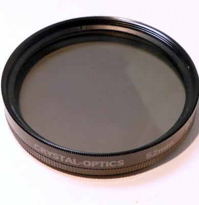 Crystal-Optics PL 52mm filter - Linear  Polarizer