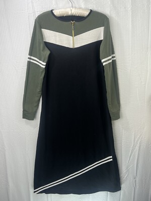 90s Women's Contrast Black Colorblocked Sportswear Jersey Dress Size medium | eBay 90s Women's Contrast Black Colorblocked Sportswear Jersey Dress Size medium | eBay